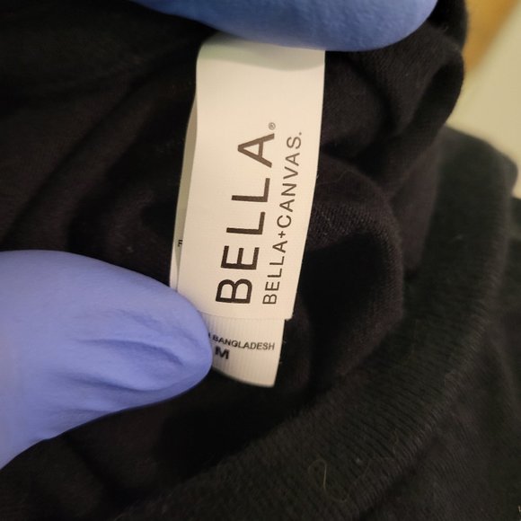 WOMENS BELLA CANVAS - SISTERS OF THE WILD WIND TSHIRT - BLACK - Picture 7 of 7